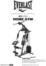 Everlast ev1500 home gym manual treadmill